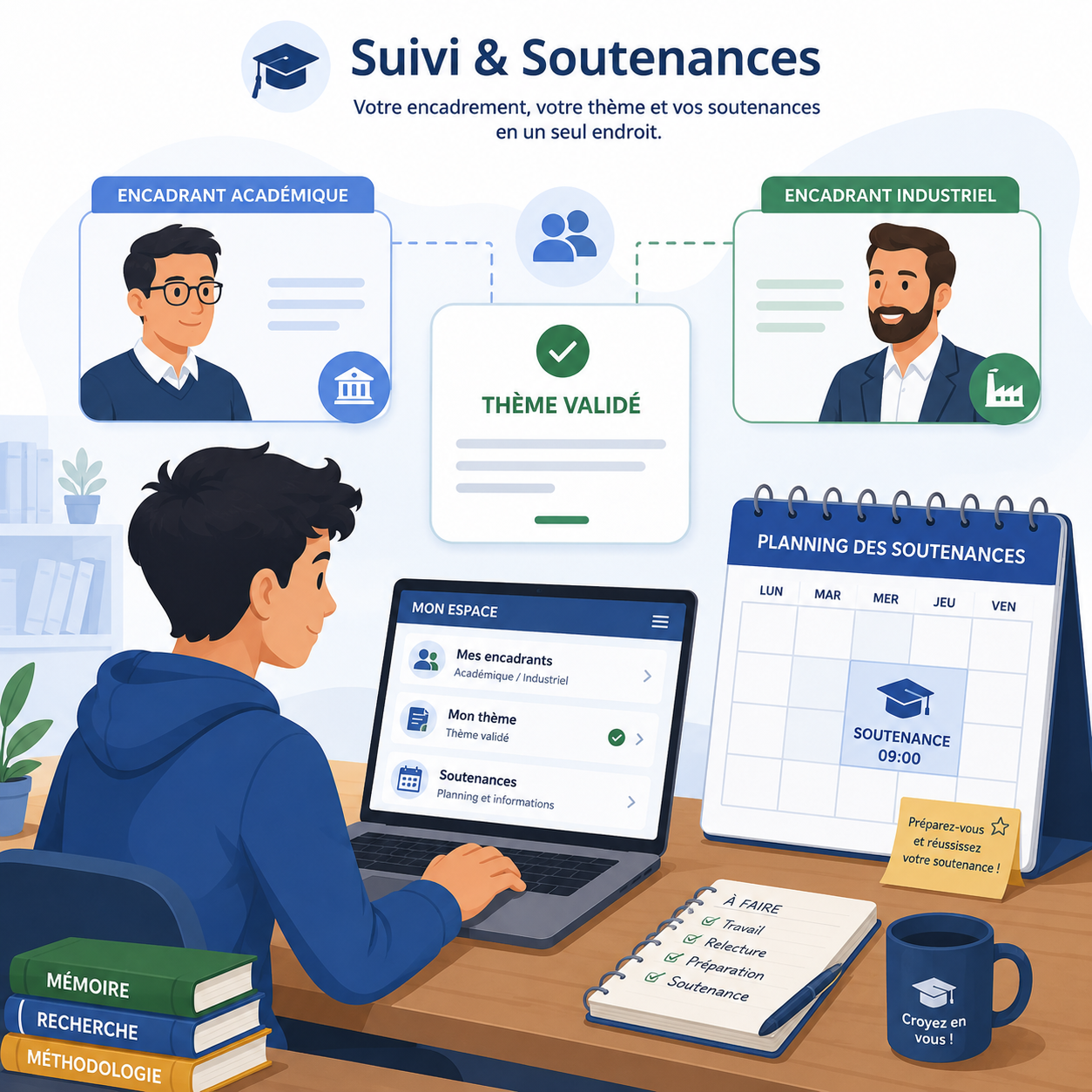 Encadrement et Soutenance